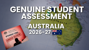 Australia student visa GS assessment genuine student BBC Education 2026