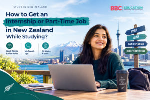 Get Internships and Part-Time Job Opportunities while Studying in New Zealand
